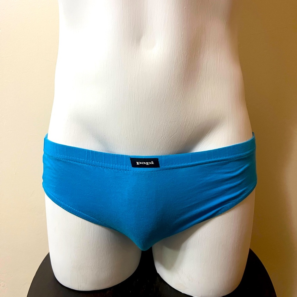 3 Papi Briefs Blue, Green, Black (S)